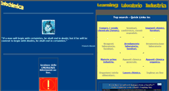 Desktop Screenshot of infochimica.com