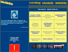 Tablet Screenshot of infochimica.com
